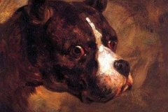 1781-1824-Head-of-a-Bulldog-Theodore-Gericault